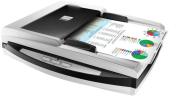 Сканер планшетный/протяжный Plustek SmartOffice PL4080 (0283TS) A4 белый