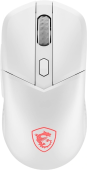 Мышь MSI VERSA 300 W MS-8ZBD белый оптическая 8000dpi беспров. BT/Radio USB 5but (S12-4301440-CLA)