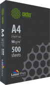 Бумага Cactus CS-LPA490500 A4/90г/м2/500л./белый для лазерной печати