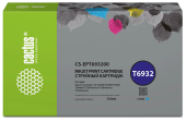 Картридж струйный Cactus CS-EPT693200 T6932 голуб.пигм. (350мл) для Epson SureColor SC-T3000/T3070/T3200/T5000/5200 с чипом