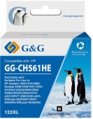 Картридж струйный G&G GG-CH561HE 122 черный (18мл) для HP DJ 1050A/2050A/3000