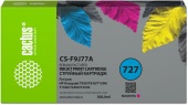 Картридж струйный Cactus CS-F9J77A 727 XXL пурпурный (300мл) для HP DJ T920/T930/T1500/T1530/T2500/T2530