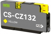 Картридж струйный Cactus CS-CZ132 №711 желтый (26мл) для HP DJ T120/T520