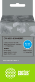 Картридж ленточный Cactus CS-M21-500595RD белый на красном 12.7x6.4 для Brady BMP21-PLUS, BMP21-LAB