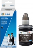 Чернила G&G GG-GI-490BK GI-490 черный пигментный 140мл для Canon Pixma G1400/G2400/G3400/G4400
