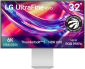 Монитор LG 32" 32U990A-S черный IPS LED 1ms 16:9 HDMI M/M матовая HAS Piv 2000:1 450cd 178гр/178гр 6144x3456 6K USB 9.5кг