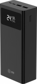 Мобильный аккумулятор Cactus CS-PBFSKA-30000 30000mAh 22.5W 4.5A USB-A/USB-C черный