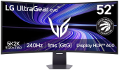 Монитор LG 51.6" UltraGear 52G930B-B черный VA LED 1ms 21:9 HDMI M/M матовая HAS Piv 4000:1 400cd 178гр/178гр 5120x2160 240Hz DP 5K USB 16.8кг