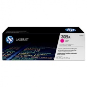Картридж лазерный HP 305A CE413A пурпурный бар.в компл. (2600стр.) для HP LJP 300/400