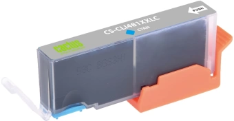 Картридж струйный Cactus CS-CLI481XXLC голубой (12.2мл) для Canon Pixma TR7540/TR8540/TS6140/TS8140