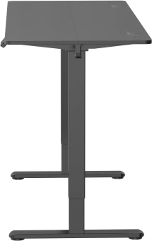 Стол для компьютера Cactus CS-EDL-BBK столешница ДСП черный каркас черный