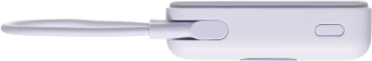 Мобильный аккумулятор Xiaomi Magnetic BHR08PAGL 10000mAh QC3.0/PD3.0 33W 3A USB-C беспров.зар. фиолетовый