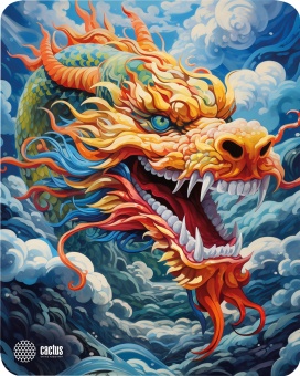 Коврик для мыши Cactus Colorful Dragon 300x250x3мм (CS-MP-D07M)