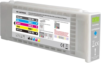 Картридж струйный Cactus CS-EPT694200 T6942 голубой (675мл) для Epson SureColor SC-T3000/T3070/T3200/T5000/5200 с чипом