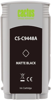 Картридж струйный Cactus CS-C9448A №70 черный матовый (130мл) для HP DJ Z3100