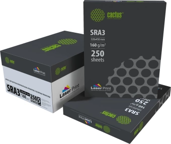 Бумага Cactus CS-LPSRA3160250 SRA3/160г/м2/250л./белый для лазерной печати