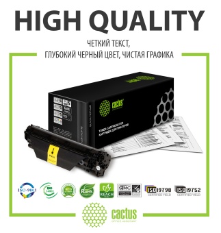 Картридж лазерный Cactus CS-C047 Cartridge 047 черный (1600стр.) для Canon LBP112/LBP113W