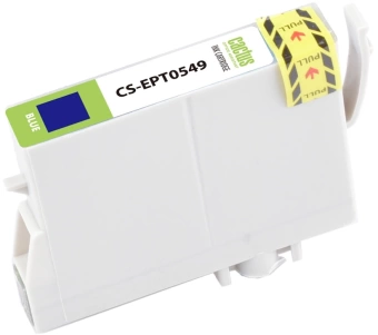 Картридж струйный Cactus CS-EPT0549 T0549 синий (16.2мл) для Epson Stylus Photo R800/R1800
