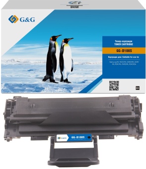 Картридж лазерный G&G GG-D108S черный (1500стр.) для Samsung ML-1640/2240/2241/1641/1645/1640XSA