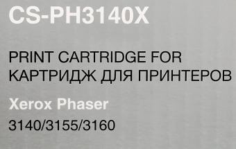 Картридж лазерный Cactus CS-PH3140X 108R00909 черный (2500стр.) для Xerox Phaser 3140/3155/3160