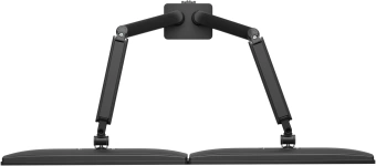 Кронштейн для мониторов Cactus CS-VM-MG-82-BK черный/белый 17"-32" макс.9кг настольный поворот и наклон