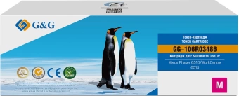 Картридж лазерный Cactus GG-106R03486 106R03478/106R03486 пурпурный (2400стр.) для Xerox Phaser 6510DN/WC 6515DN