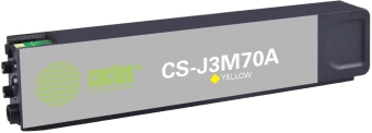 Картридж струйный Cactus CS-J3M70A 981A желт.пигм. (120мл) для HP PageWide 556dn Enterprise/586dn
