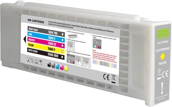 Картридж струйный Cactus CS-EPT694400 T6944 желтый (675мл) для Epson SureColor SC-T3000/T3070/T3200/T5000/5200