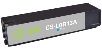 Картридж струйный Cactus CS-L0R13A 981C голубой (240мл) для HP PageWide Enterprise Color 556dn/556xh/Flow MFP586z