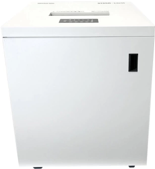 Шредер Office Kit S1650 1,9х15 белый (секр.P-5) фрагменты 30лист. 165лтр. скобы пл.карты CD