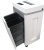 Шредер Office Kit S200TS 0,8x1 белый (секр.P-7) фрагменты 6лист. 25лтр. скобы пл.карты CD