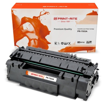 Картридж лазерный Print-Rite TFHA08BPU1J PR-7553A Q7553A черный (3000стр.) для HP P2014/P2015/M2727