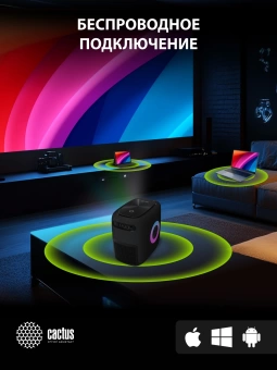 Проектор Cactus CS-PRH.01B.WUXGA-A 2LCD 1400Lm ANSI (1920x1080) 4000:1 ресурс лампы:50000часов 2xUSB typeA 2xHDMI 4кг Проектор Cactus CS-PRH.01B.WUXGA-A 2LCD 1400Lm ANSI (1920x1080) 4000:1 ресурс лампы:50000часов 2xUSB typeA 2xHDMI 4кг