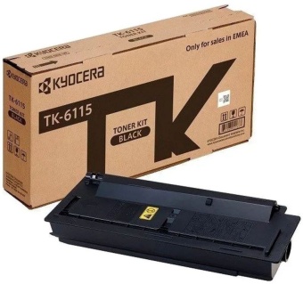 Картридж лазерный Kyocera TK-6115 1T02P10NL0 черный (15000стр.) для Kyocera M4125idn