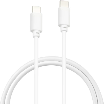 Кабель Buro PD15W USB Type-C (m)-USB Type-C (m) 1м белый