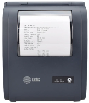 Термопринтер Cactus CS-TP-D440U 203dpi 160мм/с/USB для печ.этик. черный