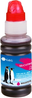 Чернила G&G GG-C13T00S34A 103M пурпурный 70мл для Epson L1110, L3151, L3100, L3101, L3110, L3150