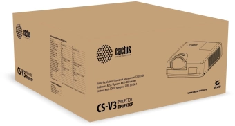 Проектор Cactus Bright CS-V3.B 3LCD 4000Lm ANSI (1280x800) 30000:1 ресурс лампы:10000часов 1xUSB typeA 1xUSB typeB 2xHDMI 4кг Проектор Cactus Bright CS-V3.B 3LCD 4000Lm ANSI (1280x800) 30000:1 ресурс лампы:10000часов 1xUSB typeA 1xUSB typeB 2xHDMI 4кг