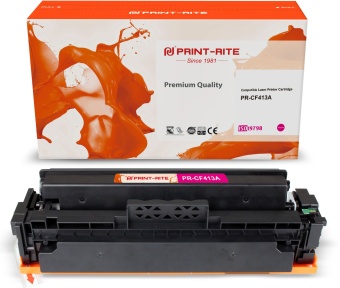 Картридж лазерный Print-Rite TFH771MPU1J PR-CF413A CF413A пурпурный (2300стр.) для HP LJ M452DW/DN/NW M477FDW/M477FDN/M477FNW