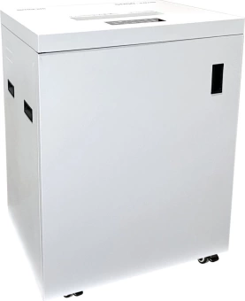 Шредер Office Kit S1650 3,9х35 белый (секр.P-4) фрагменты 35лист. 165лтр. скрепки скобы пл.карты CD