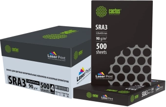 Бумага Cactus CS-LPSRA390500 SRA3/90г/м2/500л./белый для лазерной печати