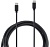 Кабель Buro BU-USB-CC-1.2M-100W USB Type-C (m)-USB Type-C (m) 1.2м черный