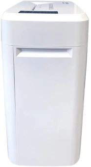 Шредер Office Kit S243N 3,9х38 белый (секр.P-4) фрагменты 35лист. 35лтр. скрепки скобы пл.карты CD