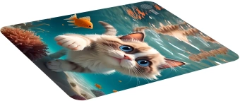 Коврик для мыши Cactus Fish Cat 300x250x3мм (CS-MP-D15M)