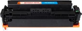 Картридж лазерный Print-Rite TFHBKTCPU1J PR-W2031X W2031X голубой (6000стр.) для HP Color LaserJet M454nw/dn/dw/, MFP M479dw/fdn/fdw