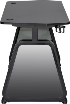 Стол игровой Cactus CS-GMD-BK-RGB столешница МДФ черный каркас черный 136x60x75см