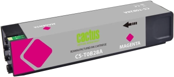 Картридж струйный Cactus CS-T0B28A 982X пурпурный (223мл) для HP PageWide 765dn/780 Enterprise Color