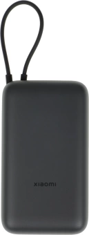 Мобильный аккумулятор Xiaomi BHR9740GL 20000mAh QC3.0/PD2.0 22.5W 3A USB-A/USB-C темно-серый