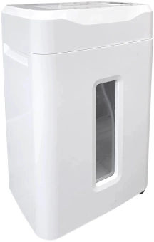 Шредер Office Kit S210N 3,9x38 белый (секр.P-4) фрагменты 16лист. 35лтр. скрепки скобы пл.карты CD