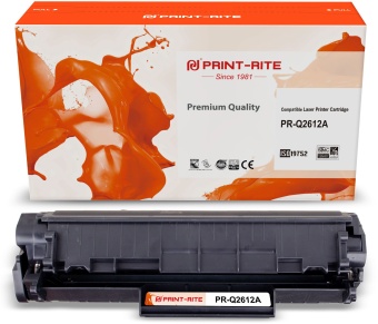 Картридж лазерный Print-Rite TFH724BPU1J1 PR-Q2612A Q2612A черный (2000стр.) для HP LJ 1010/1012/1015/1018/1020/1020Plus/1022/3015/3020